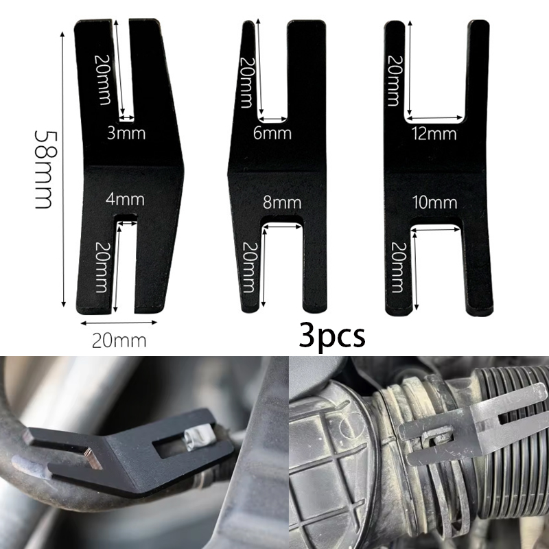 Pipe Bending Spring - 3PCS Spring Hose Clamp Retainer Multiple