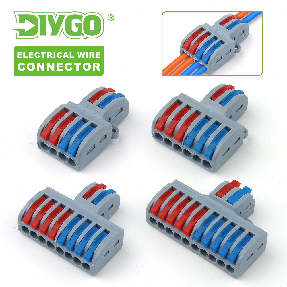 Push Fit Connector - SPL42/62/82/102 Electrical Wire Conductor Connector Push-in