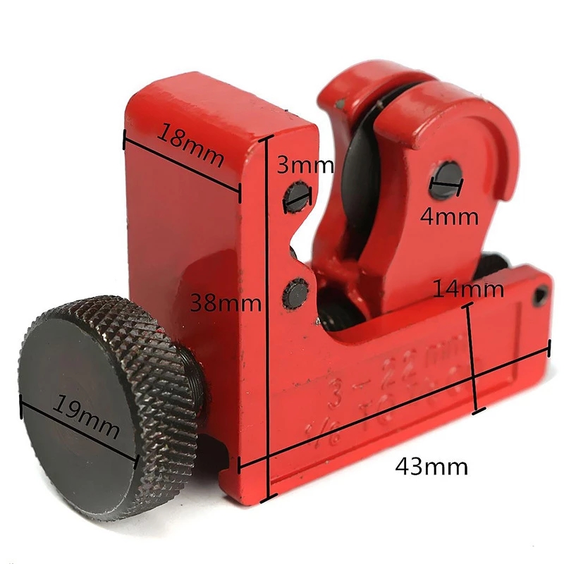 1PC 3-22/3-16mm Mini Alloy Ste - огляд і ціна Pipe Cutter Ratchet