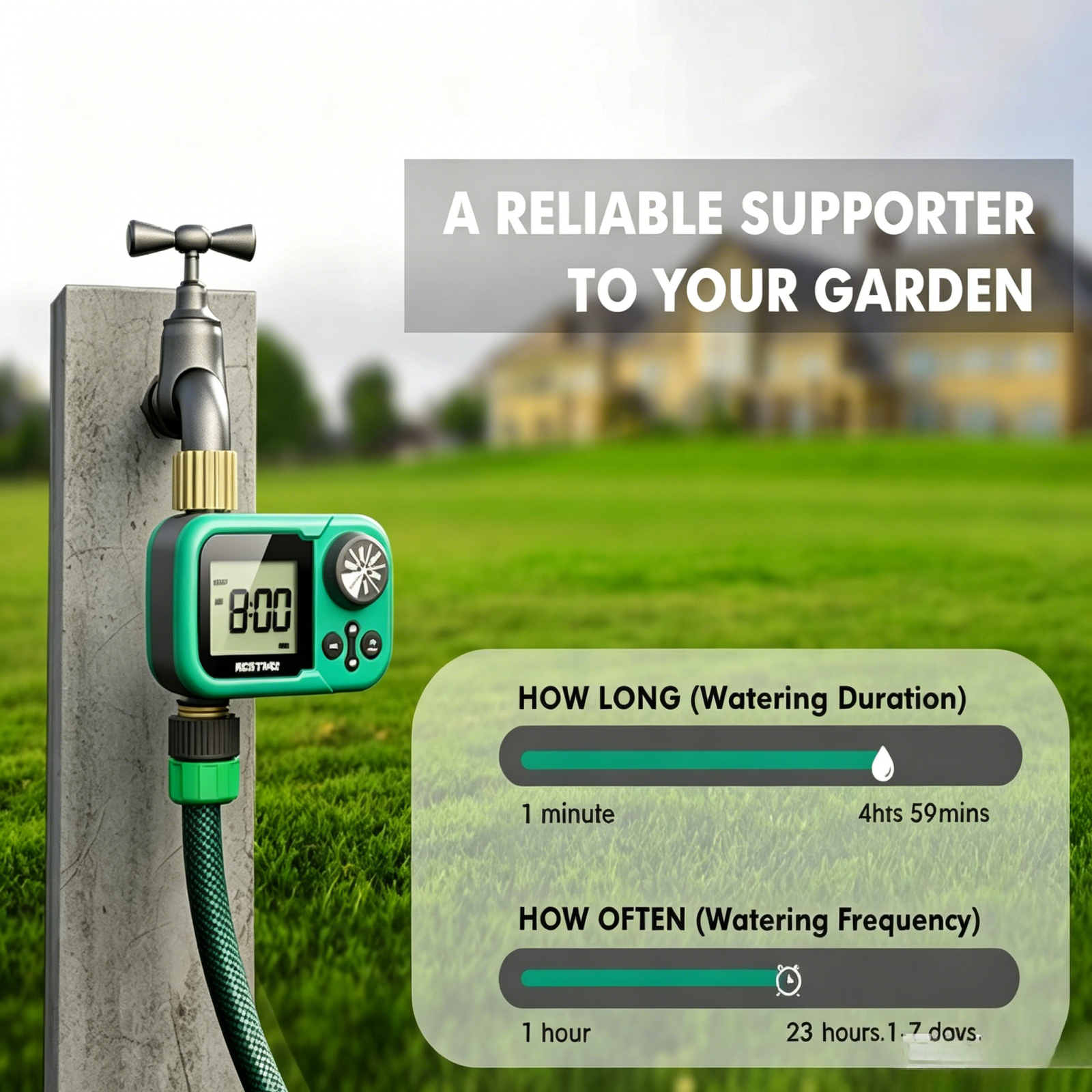Outdoor Garden Sprinkler Timer - огляд і ціна Float Ball Valve