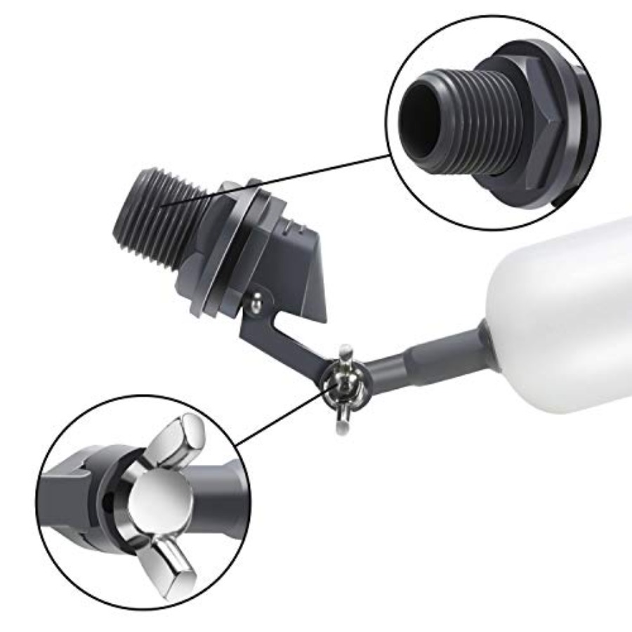 Float Ball Valve, 1/2 Inch Mal - огляд і ціна Float Ball Valve
