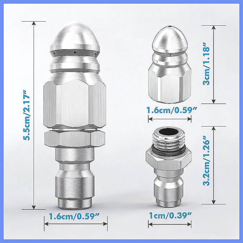 1Pc Water Jet High Pressure Sp - огляд і ціна Drain Pipe Clip