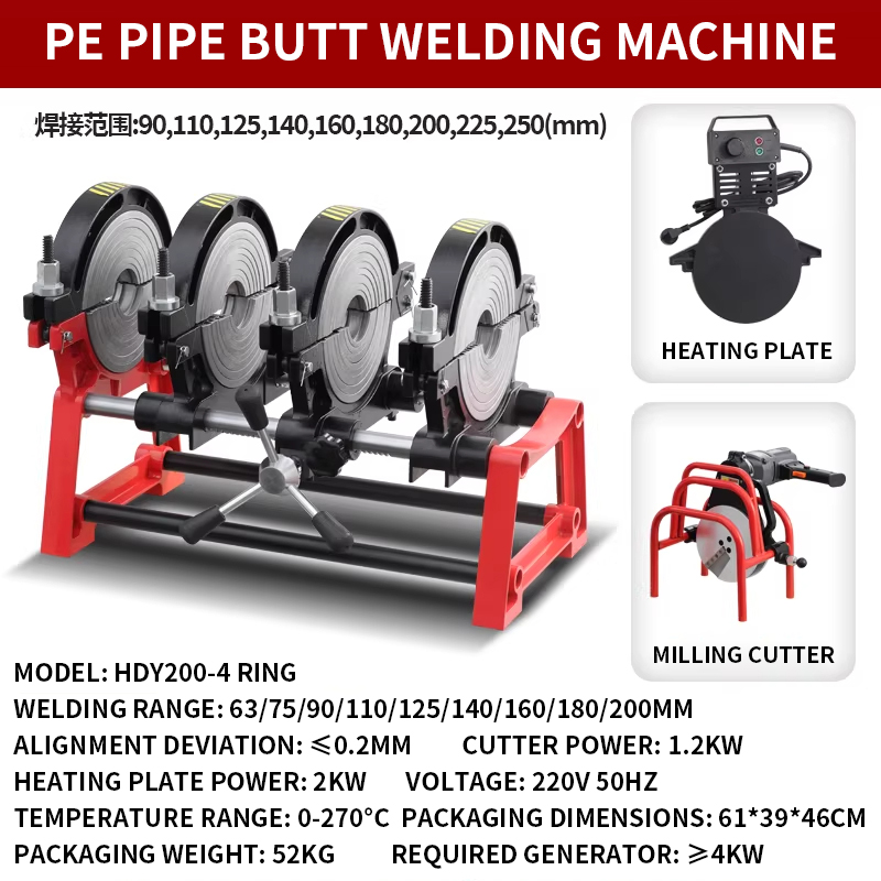 50-160/200 Four-Ring Manual PE - огляд і ціна Pipe Freeze Spray