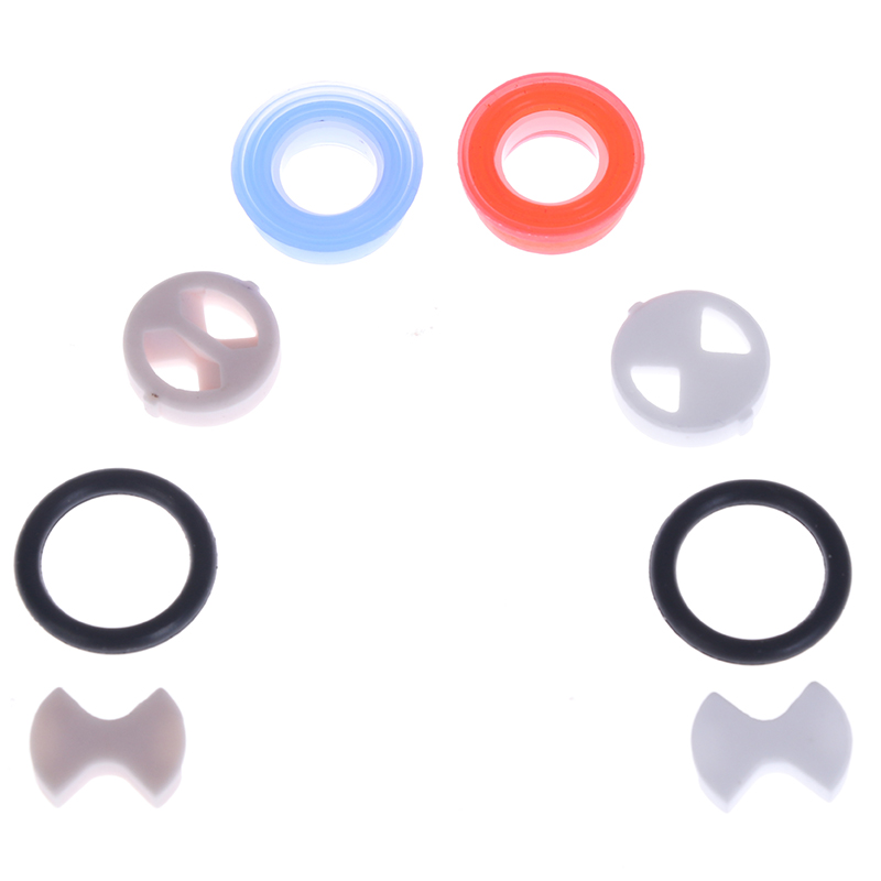 8Pcs Ceramic Disc Washer Set 1 - огляд і ціна Silicone Tap Washer