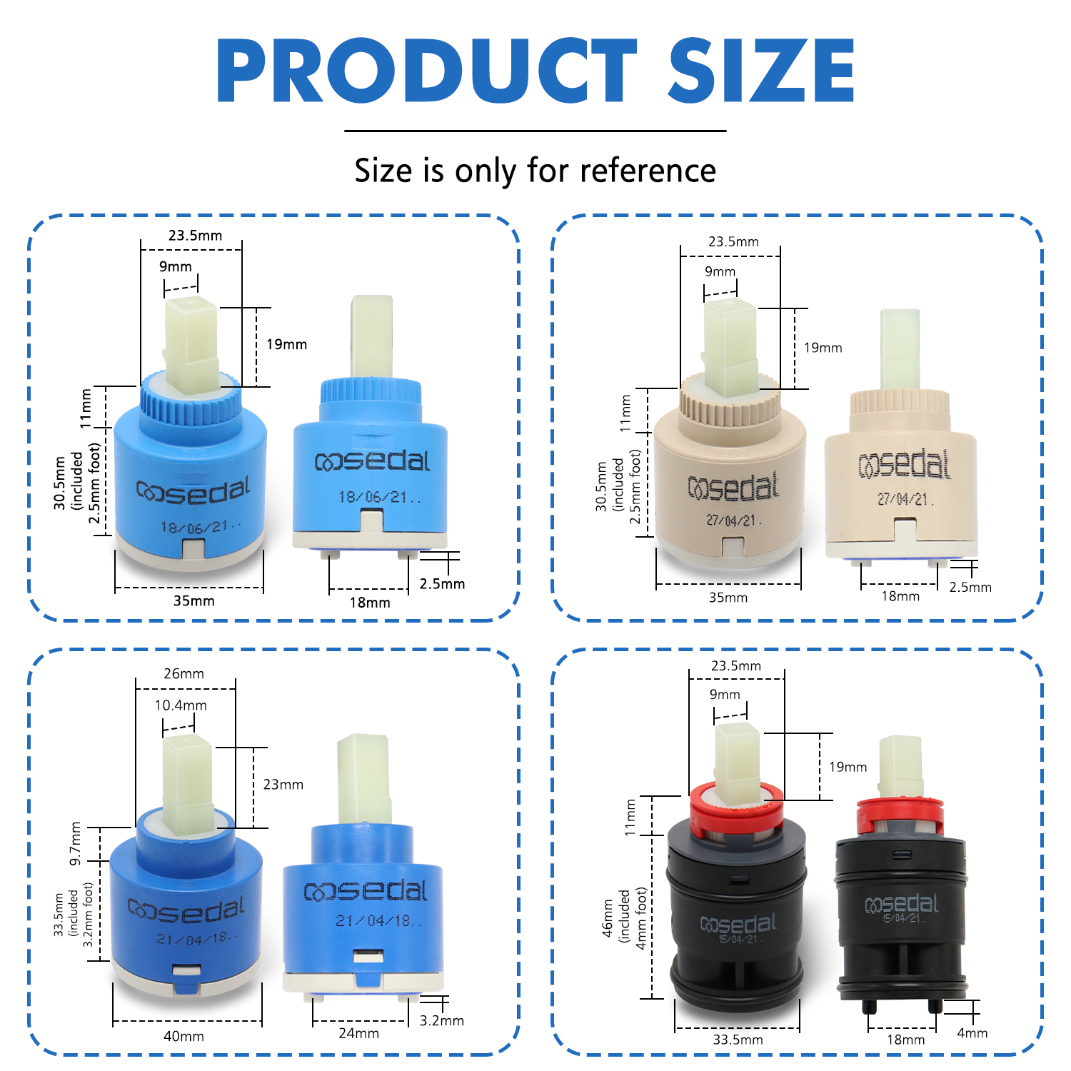 1pc Watersaving Replacement Ce - огляд і ціна Basin Mixer Cartridge