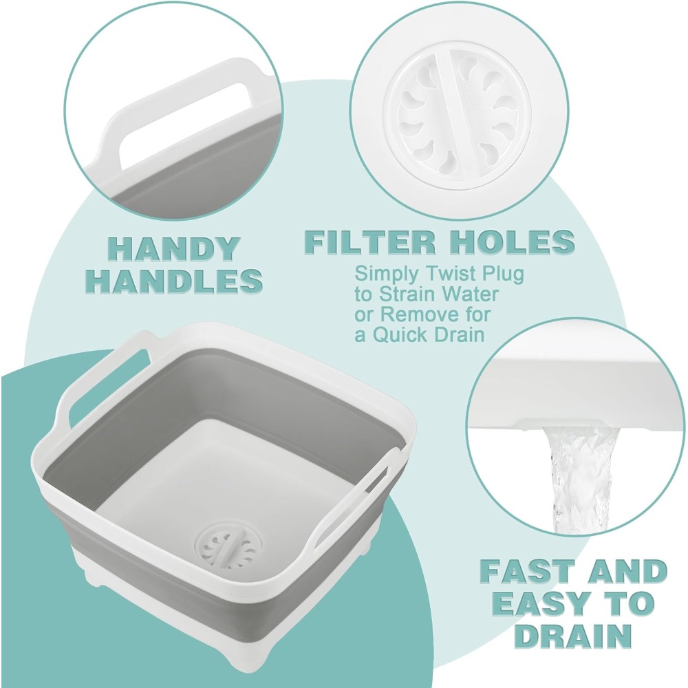 Dishpan for Washing Dishes, Dr - огляд і ціна Drain Pipe Clip