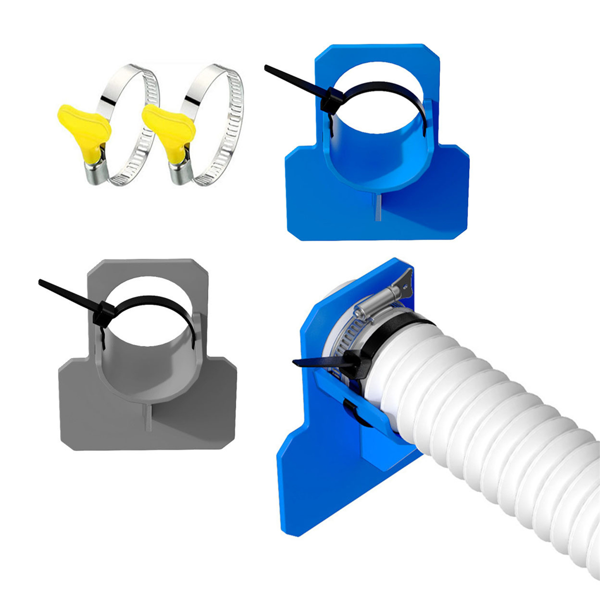 1 Set Swimming Pool Pipe Fixin - огляд і ціна Plastic Pipe Clip